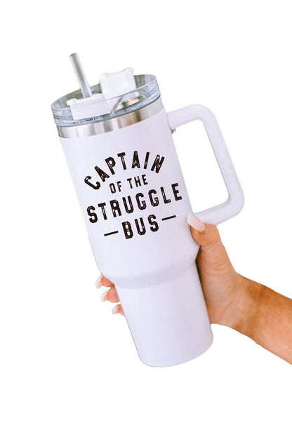 Slogan Print 304 Stainless Steel Insulate Cup 40Oz